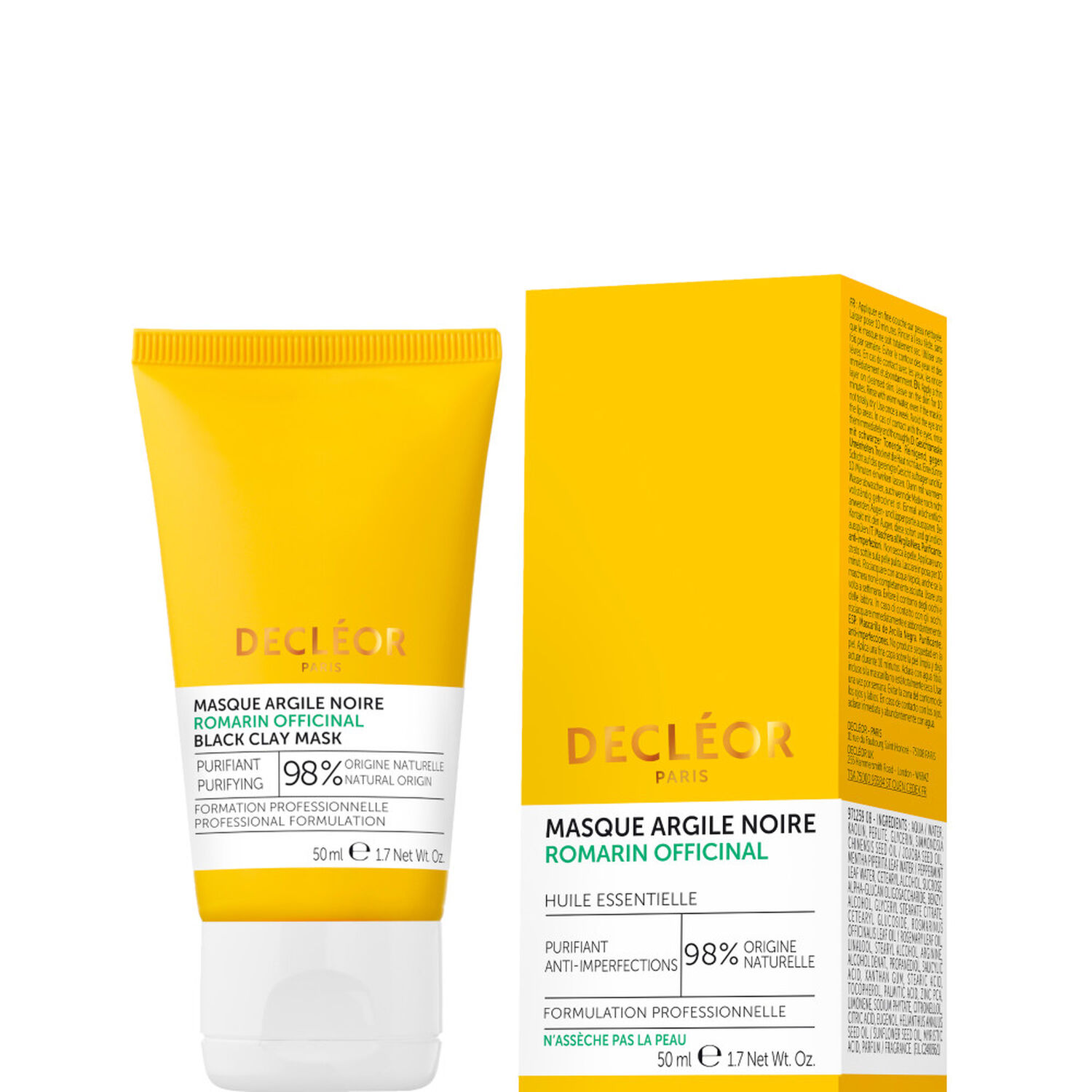 Decléor Romarin Officinal Masque Argile Noire 50 ml