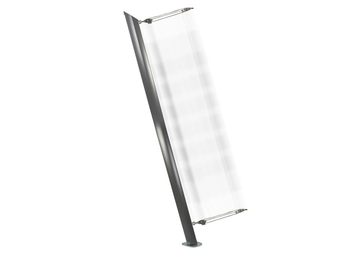 Maanta Alu Simple 75° Bodenplatte  Sonnensegelmast