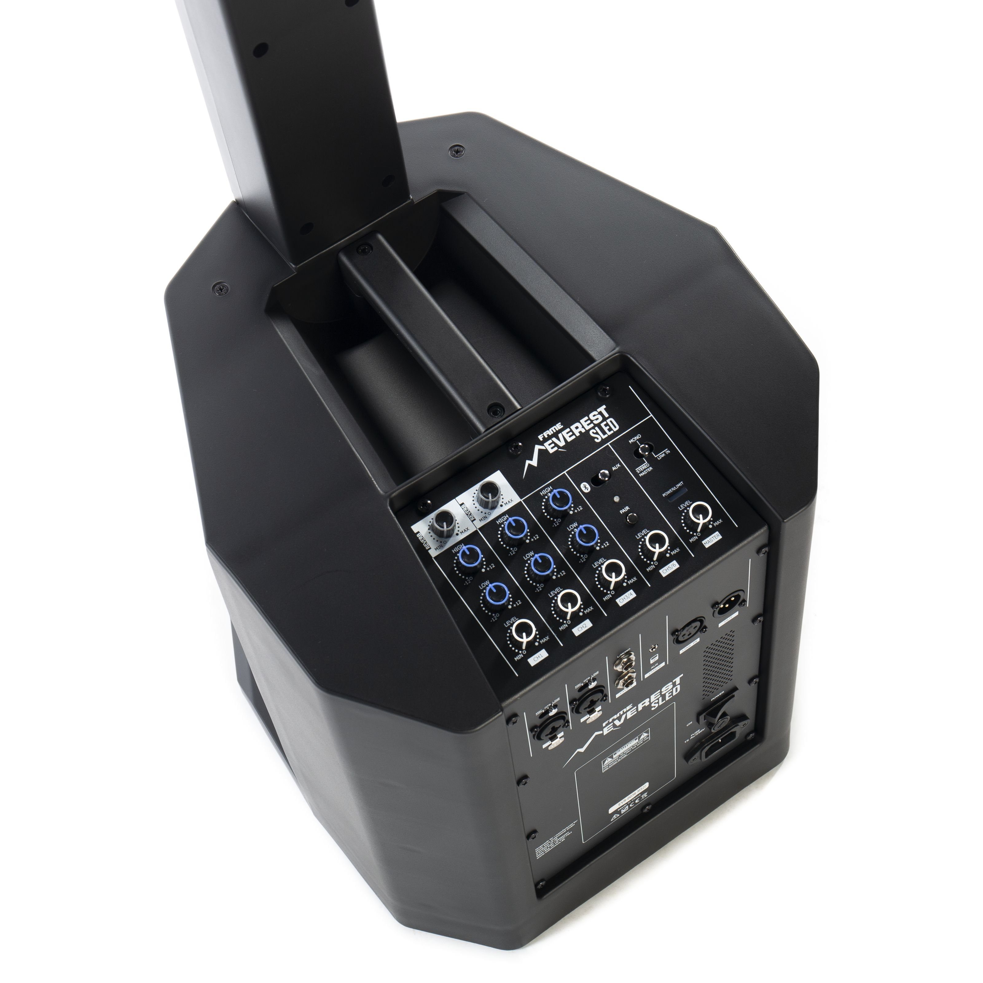 Fame Audio Lautsprechersystem (Everest Sled incl. Satellite Cover - PA Säulensystem)