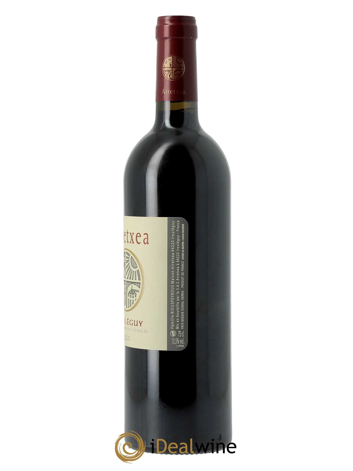 Irouléguy Tradition Arretxea (Domaine)  2020 - Lot de 1 Bouteille