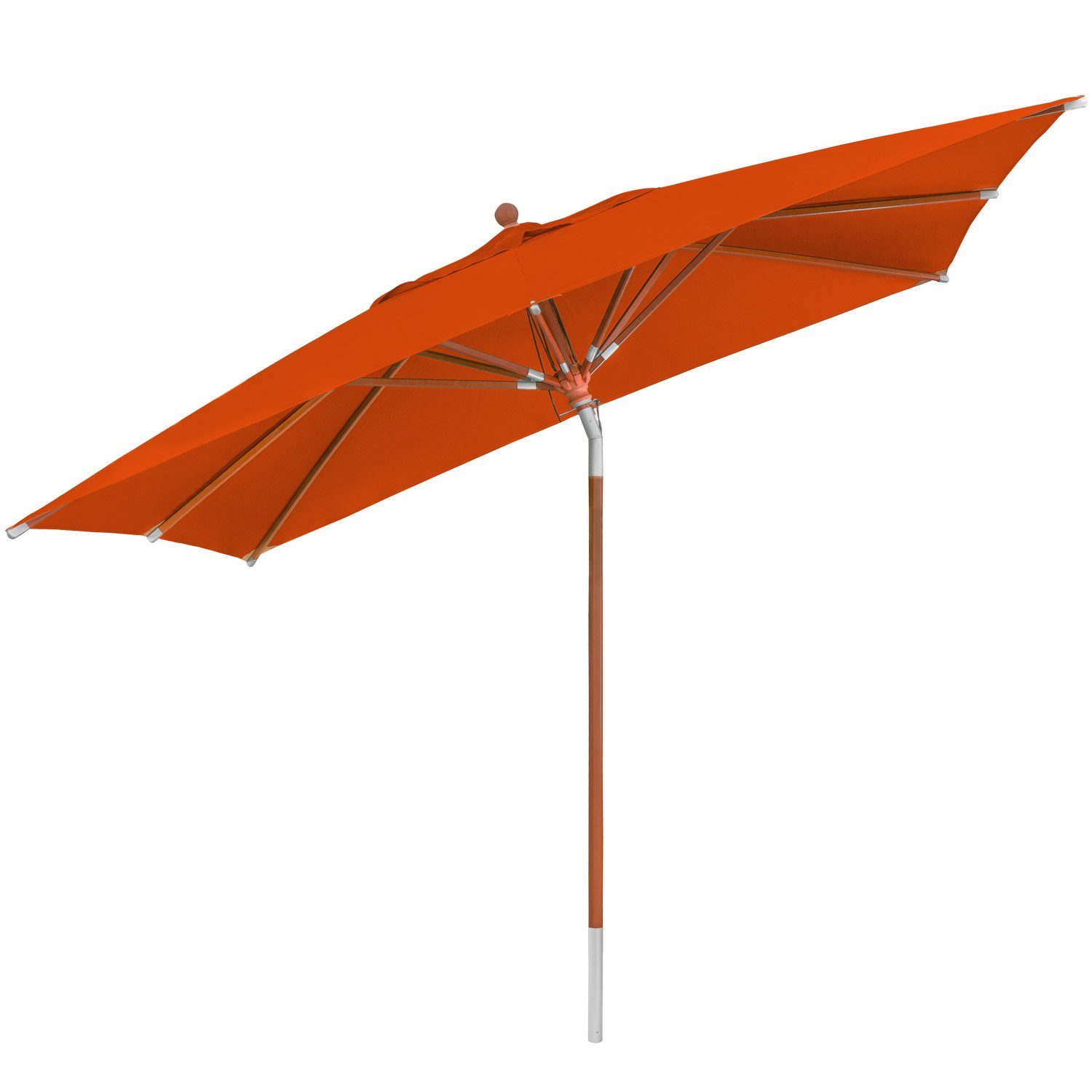 anndora-sonnenschirm Sonnenschirm 3x3m quadratisch Knickbar mit Dreh Kipp Mechanismus - Farbwahl