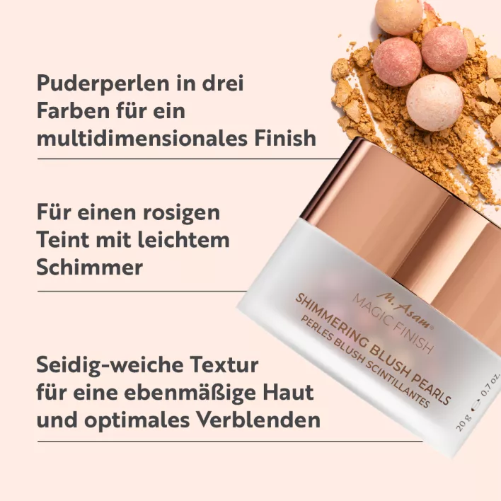 MAGIC FINISH Shimmering Blush Pearls Peachy Paradise