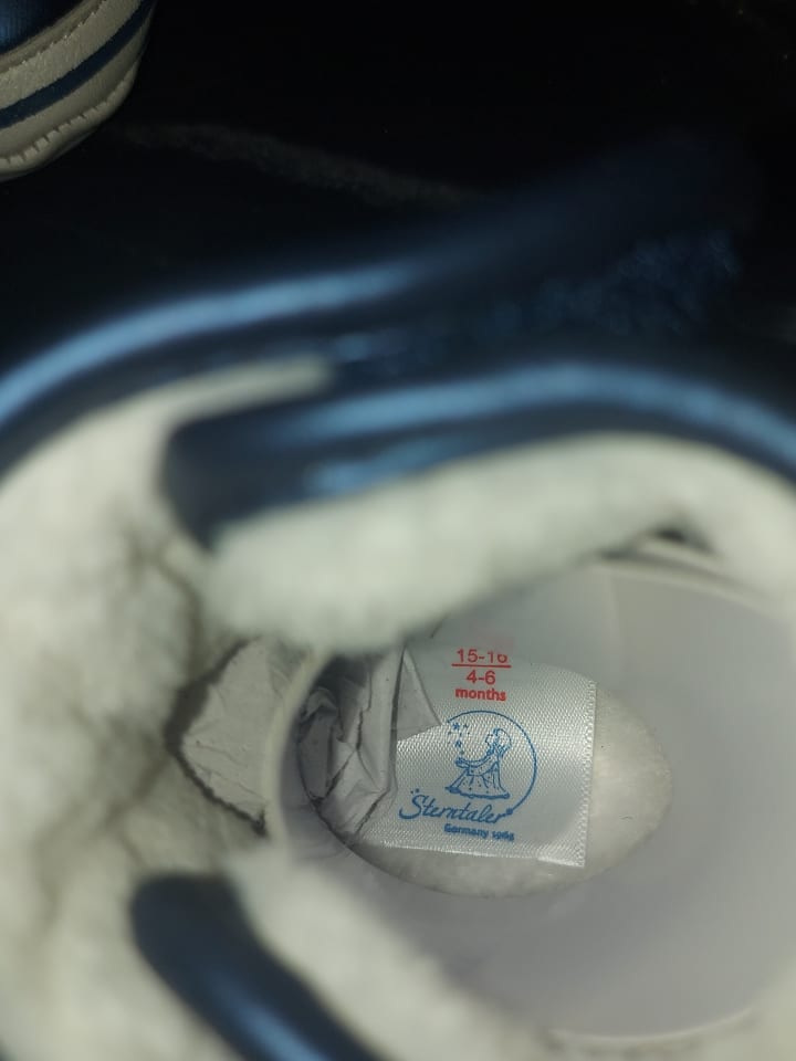 Sterntaler Krabbelschuhe in Dunkelblau günstig kaufen 15/16