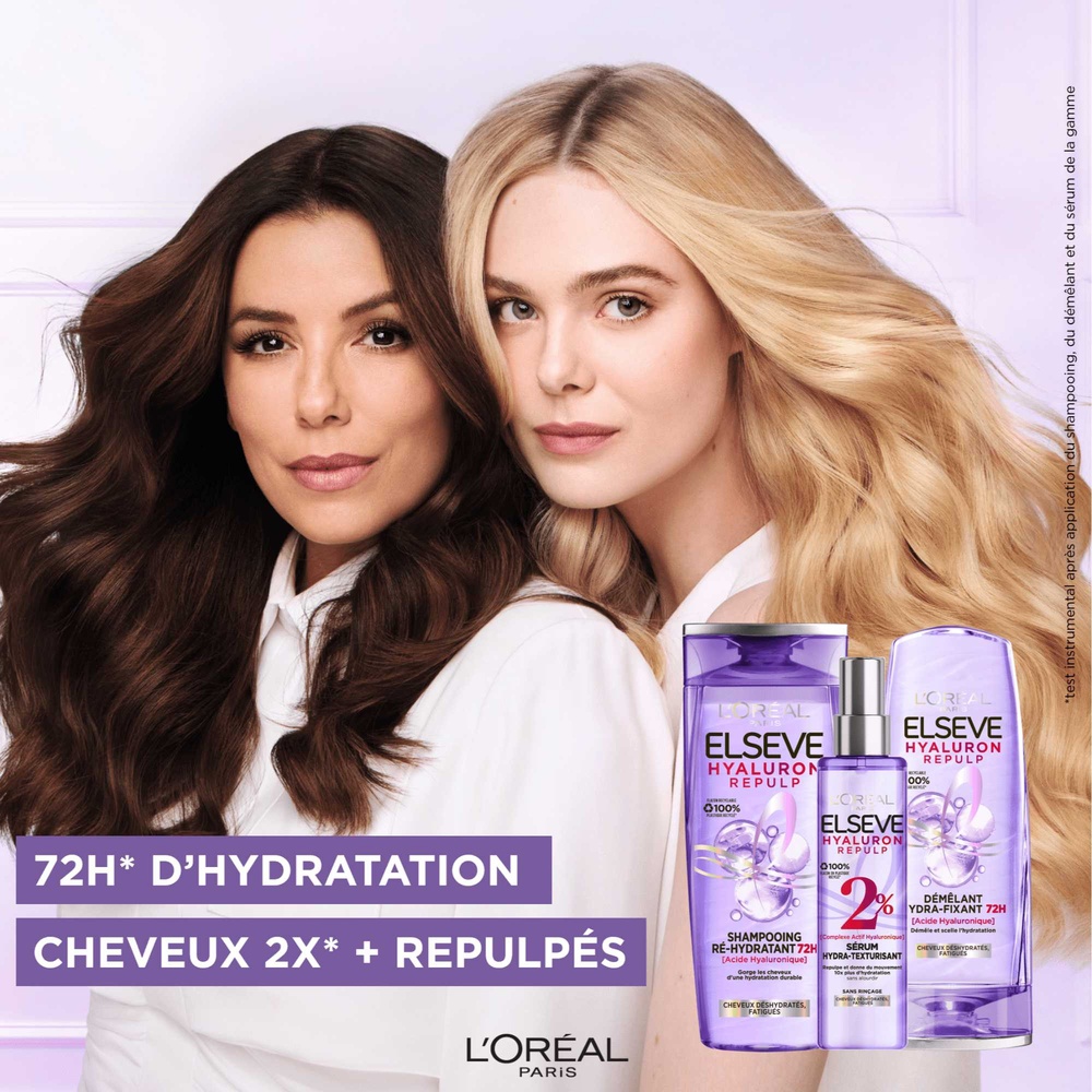 L'Oréal Paris Elsève Hyaluron Repulp Serum Hydra-Texturisant 150ml Sérum Hydra-Texturisant pour Cheveux Déshydratés