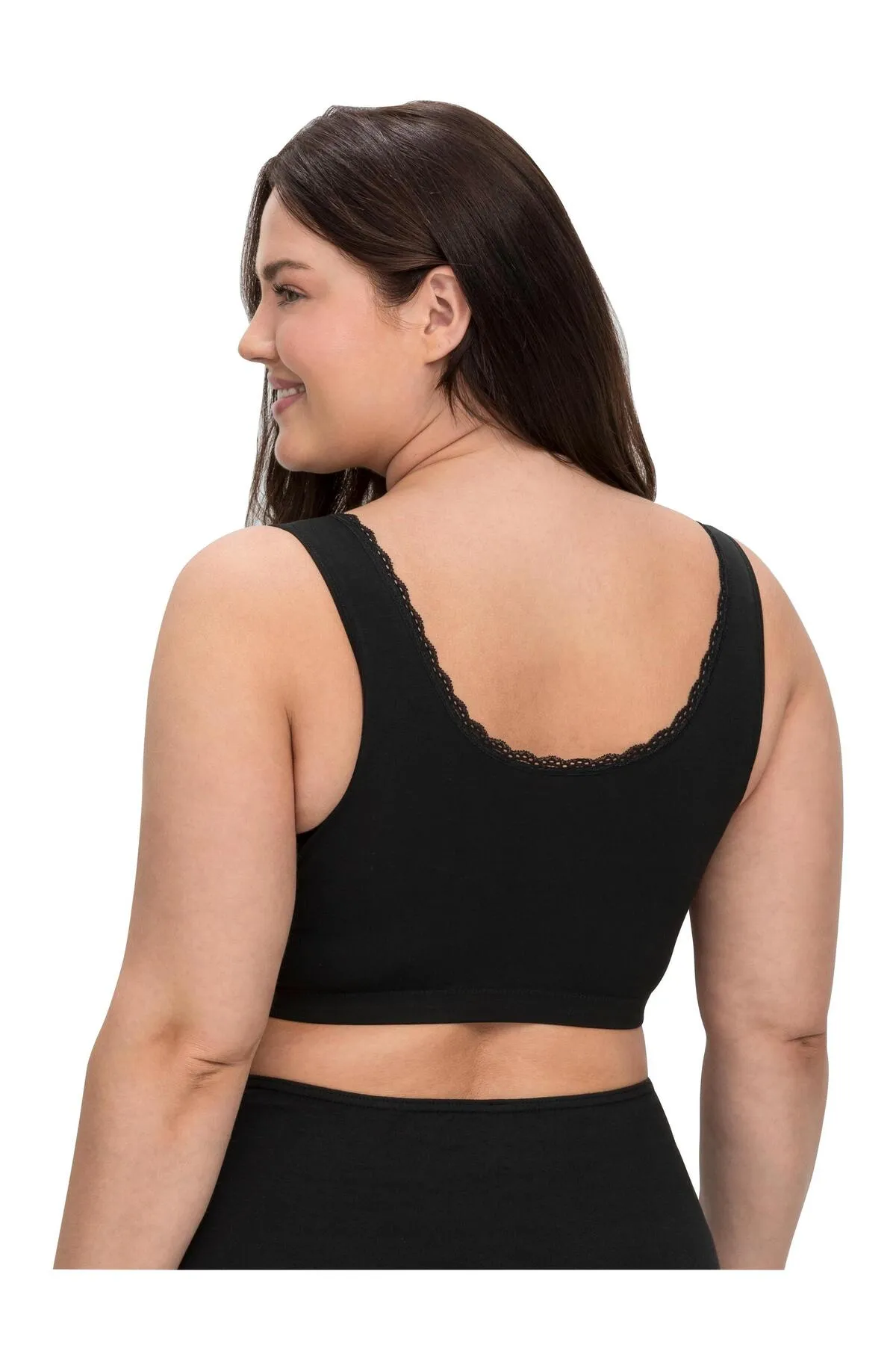 Sheego  Große Größen BH ohne Bügel in Bustier-Form, 2er Set, atmungsaktiv