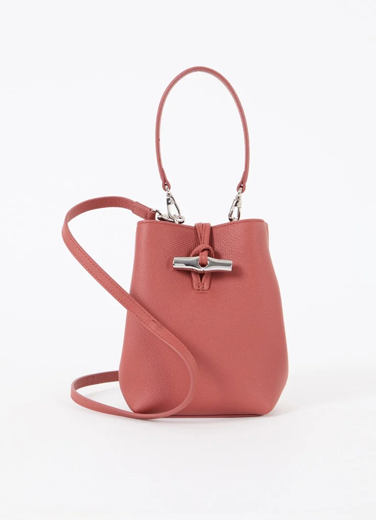 Longchamp Le Roseau shoulder bag with detachable shoulder strap