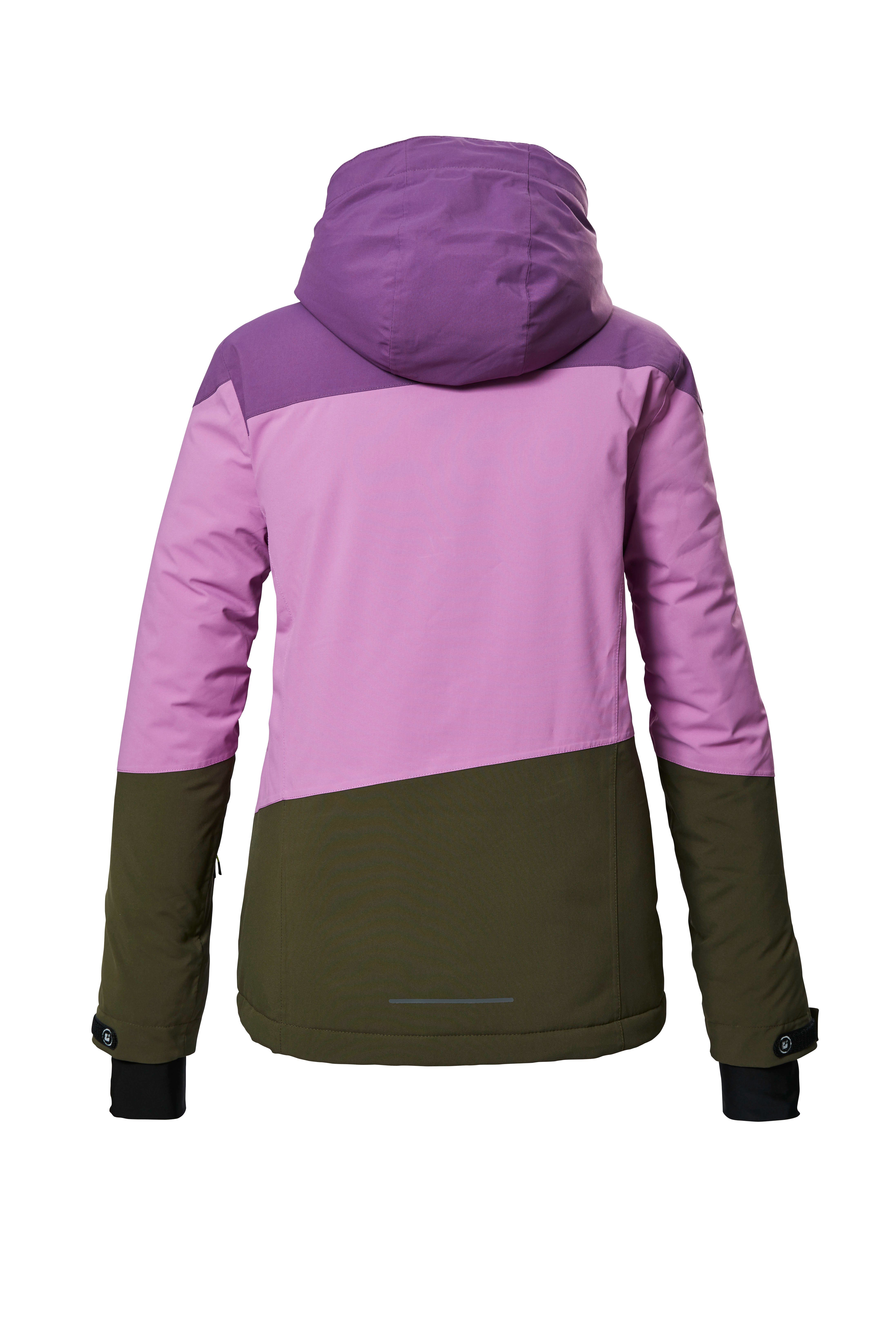 Killtec Skijacke KSW 197 WMN SKI JCKT mit regulierbarer Kapuze und rutschfestem Schneefang