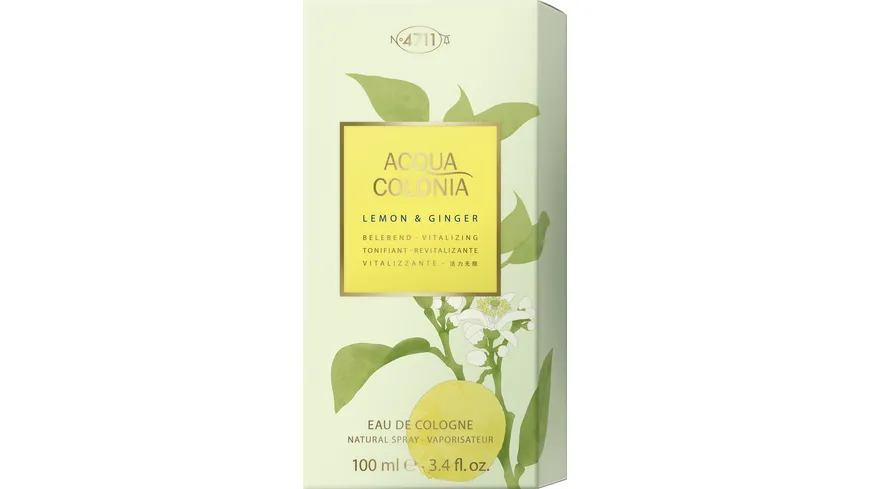 4711 ACQUA COLONIA Lemon & Ginger EdC 100 ml