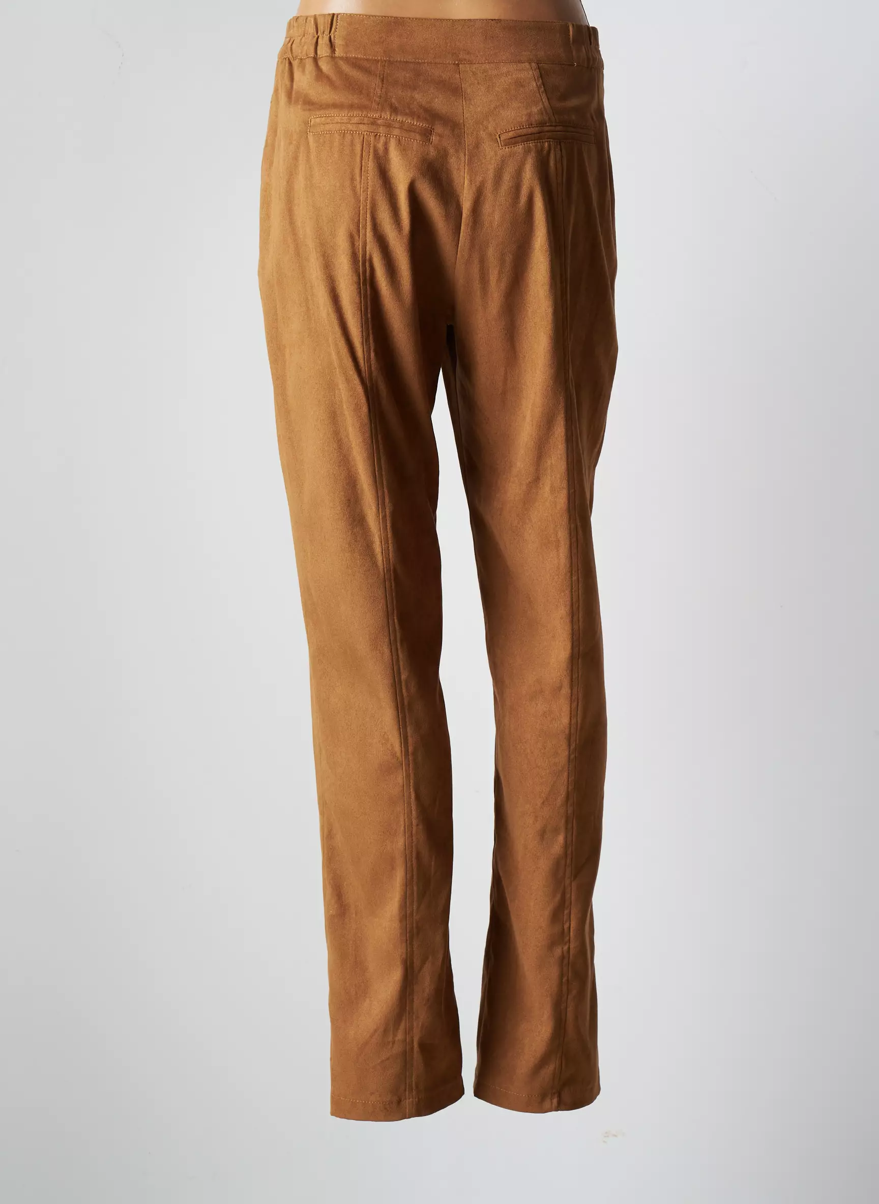 Jumfil Pantalons Slim Femme couleur marron