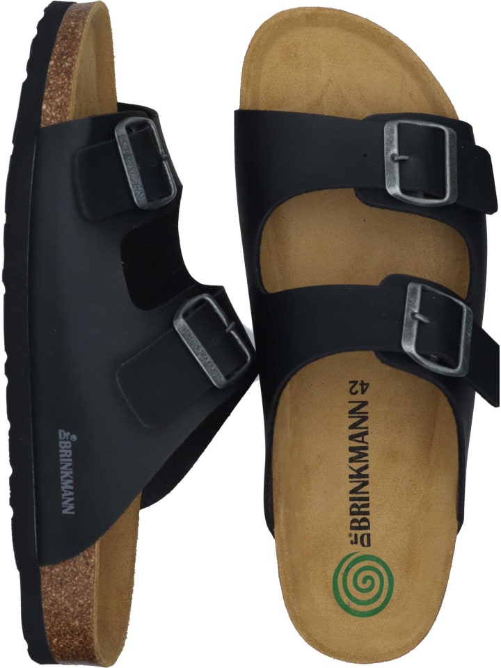 Dr. BRINKMANN Klassische Pantoletten in schwarz günstig kaufen