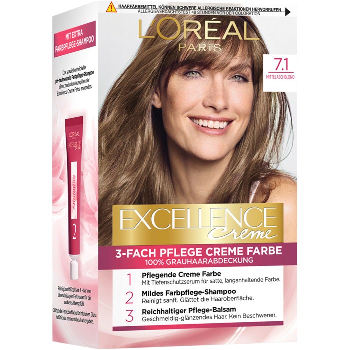 3-Fach Pflege Creme Farbe