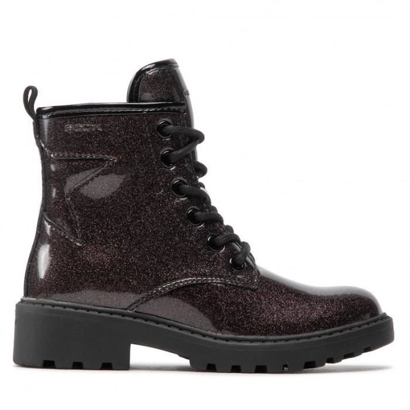 Bottine Cuir Enfant Casey gris