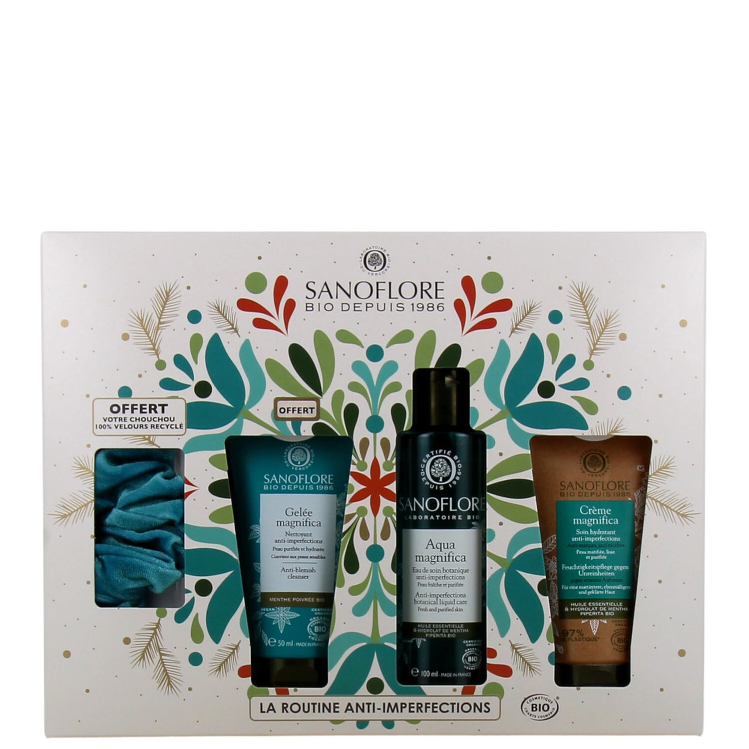 Sanoflore Magnifica Coffret Routine Anti-Imperfections - 4 Produits