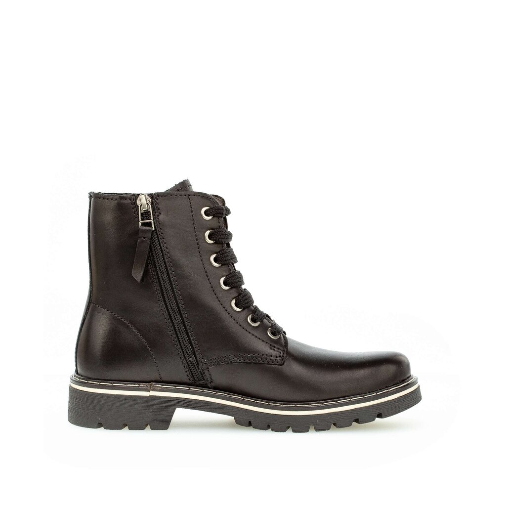 Gabor fashion Schnürstiefelette schwarz
