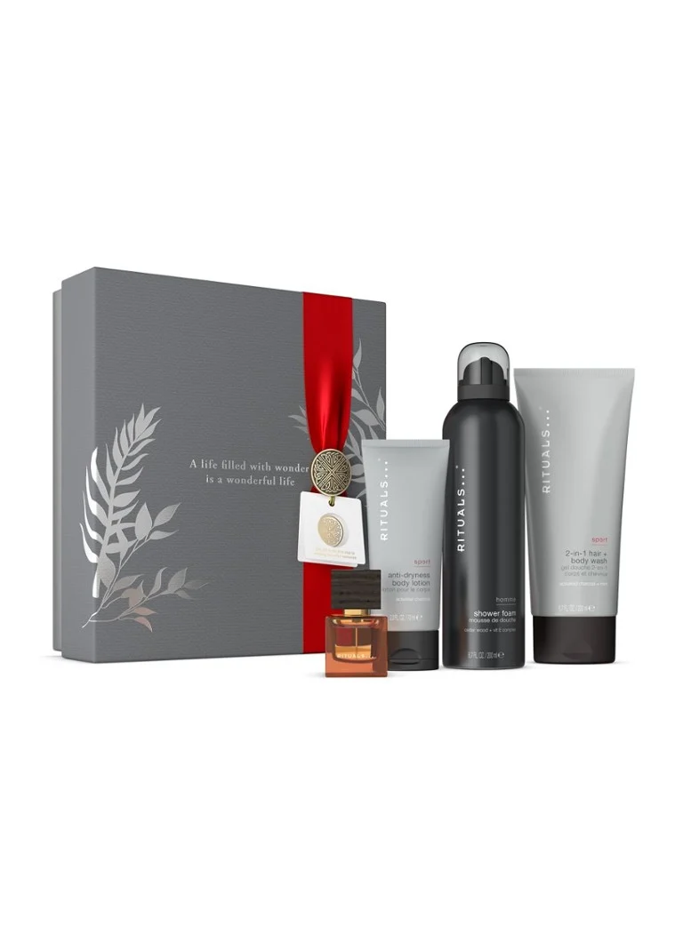 Set cadou Rituals Men's Medium 2024 - Set de îngrijire a pielii