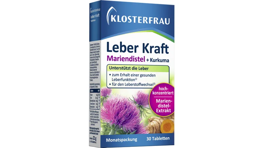 KLOSTERFRAU Leber Kraft Tabletten