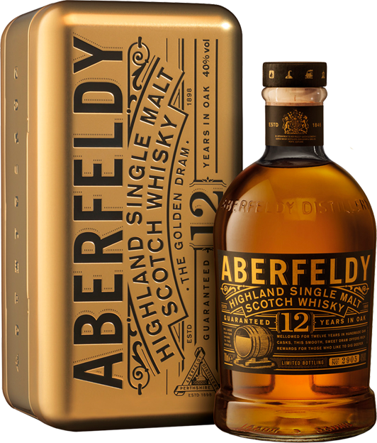 Aberfeldy 12 Years Goldbarren
