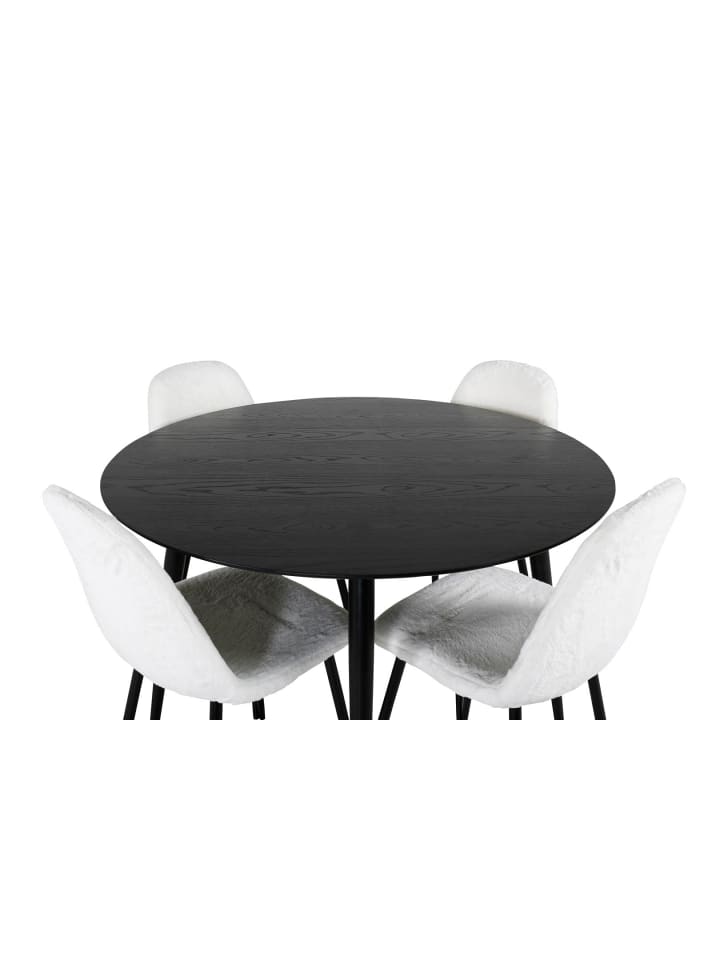 ebuy24 Essgruppe Dipp 13 (5-teilig) Weiß 115 x 115 cm günstig kaufen onesize