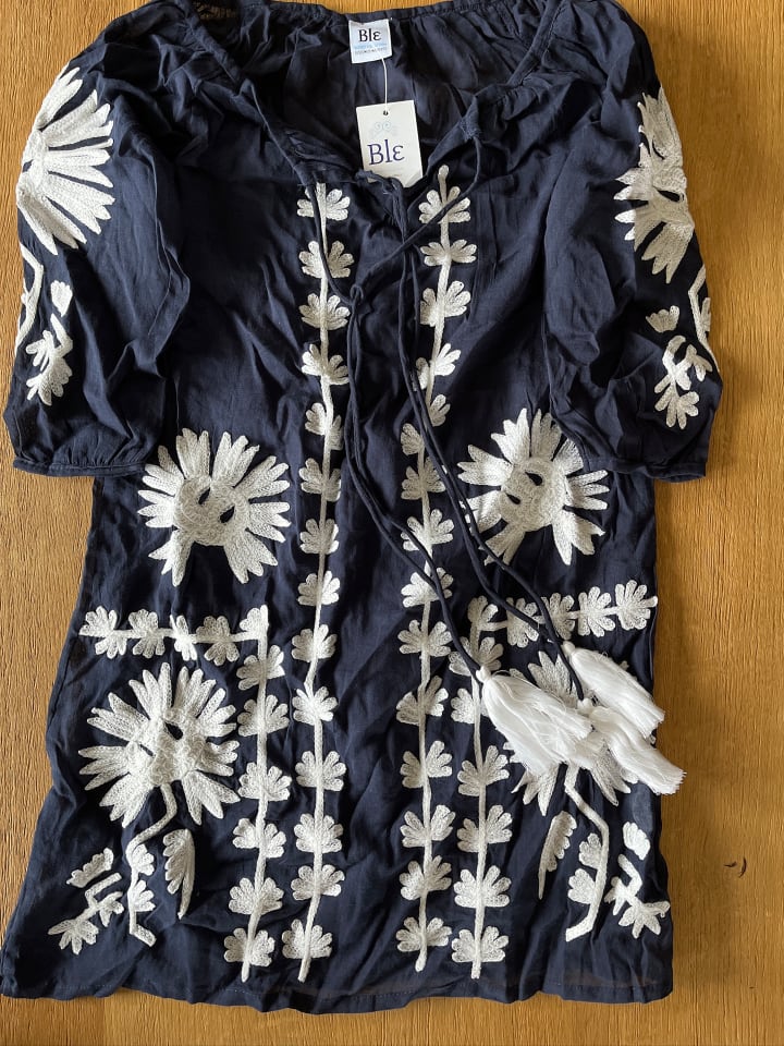 BLE Kleid in Dunkelblau günstig kaufen onesize