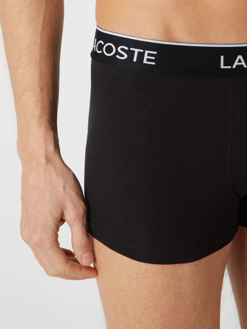 Trunks mit Label-Details im 3er-Pack in weiß