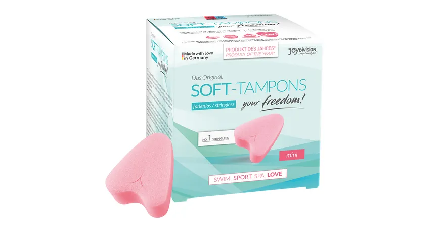 JOYDIVISION Fadenlose Soft-Tampons mini