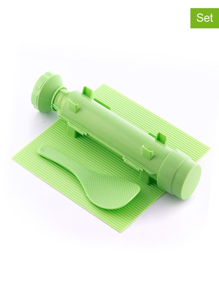 InnovaGoods 3tlg. Sushi-Set in Grün günstig kaufen onesize