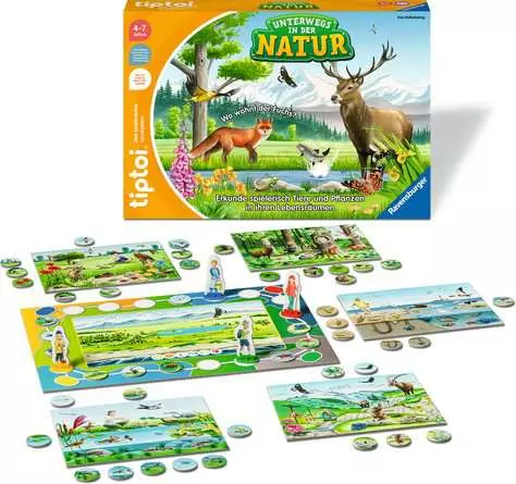tiptoi® Unterwegs in der Natur - Lernspiel ab 4 Jahren