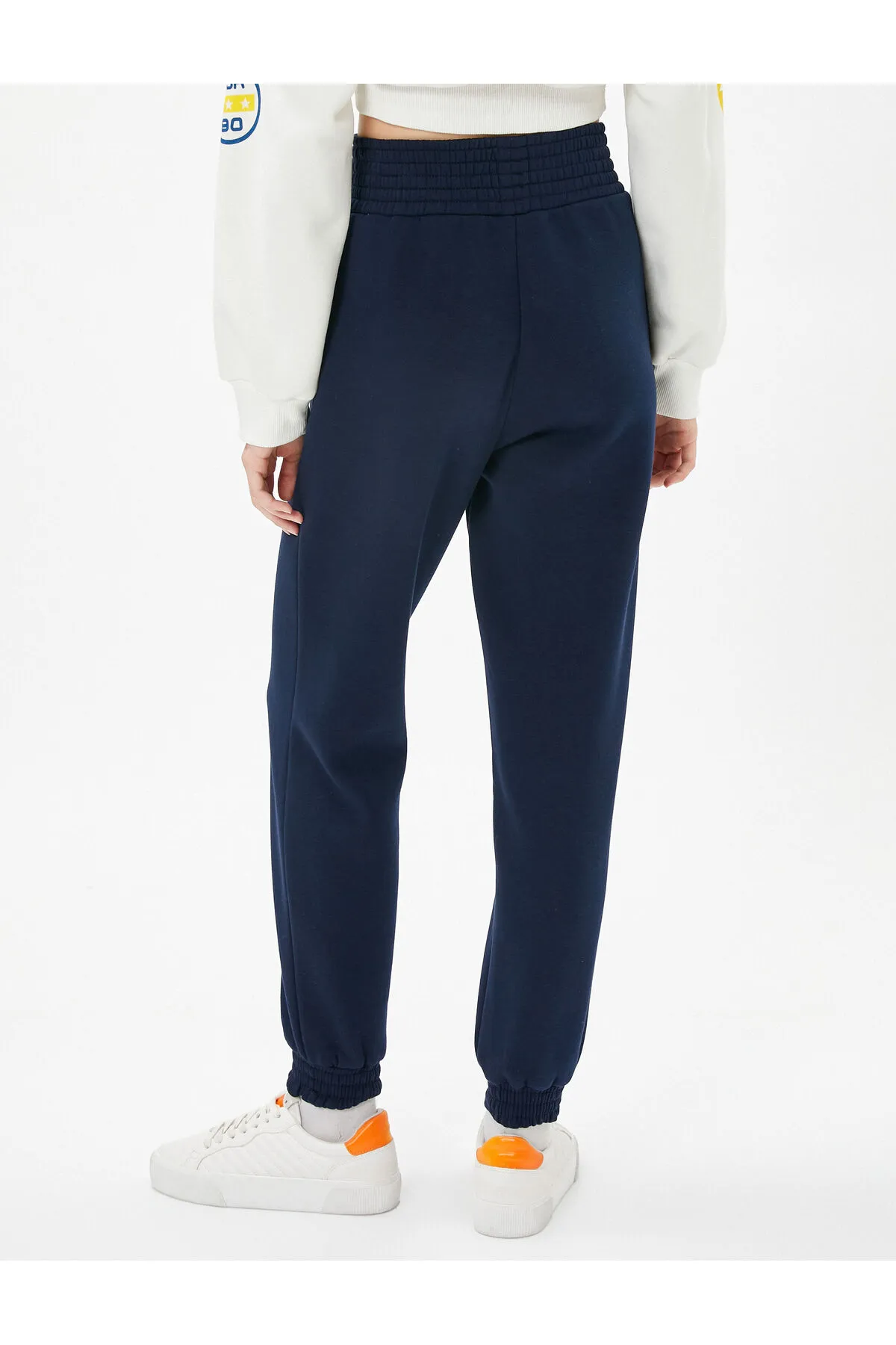 Koton  Jogger-Jogginghose mit hoher Taille und detaillierten Taschen