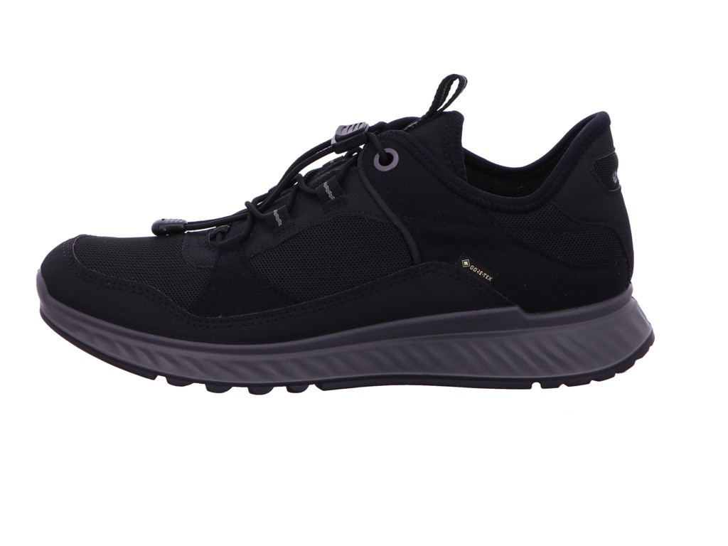 ECCO Freizeit Schnürer schwarz EXOSTRIDE,BLACK
