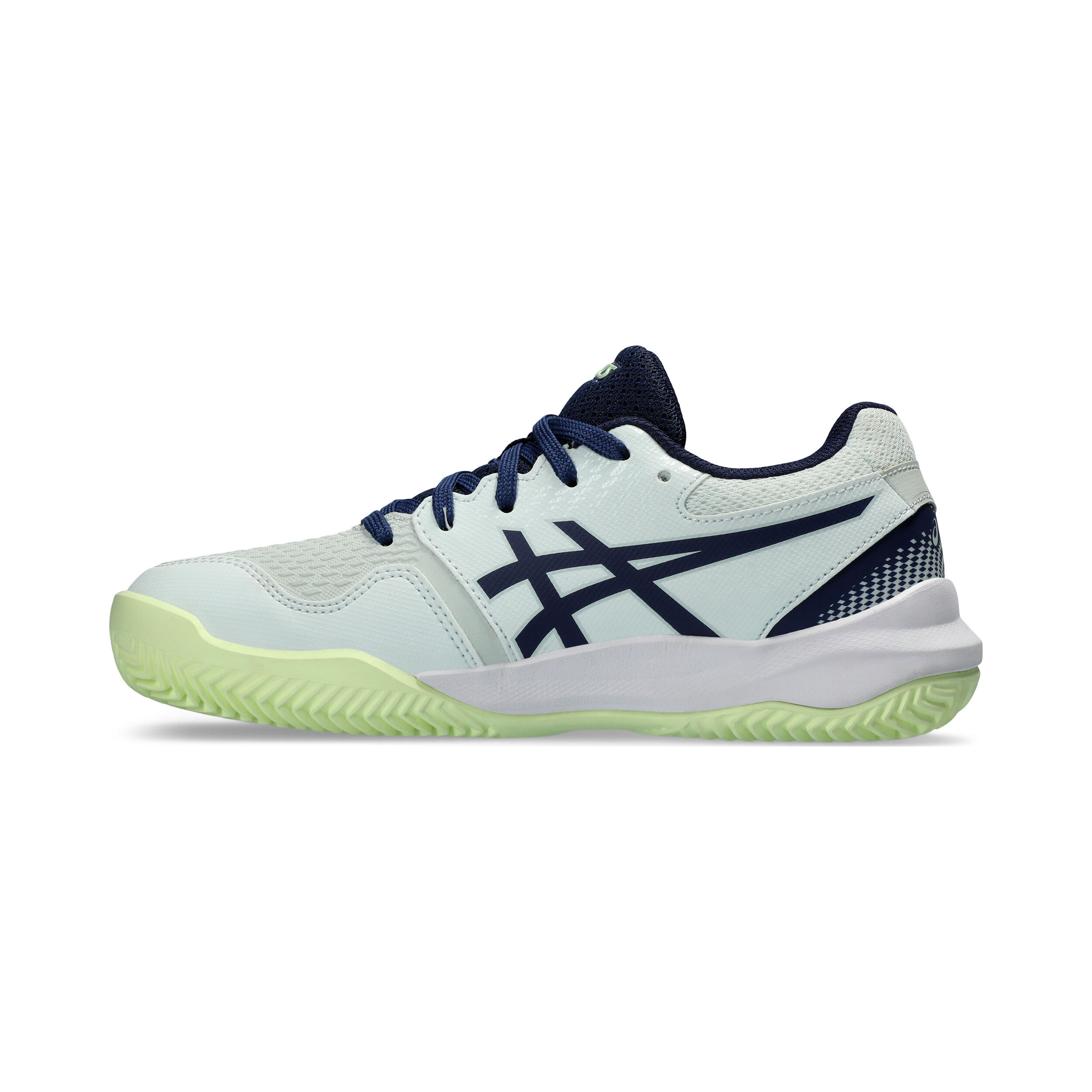 Gel-Resolution 9 GS Sandplatzschuh Kinder - Mint, Dunkelblau