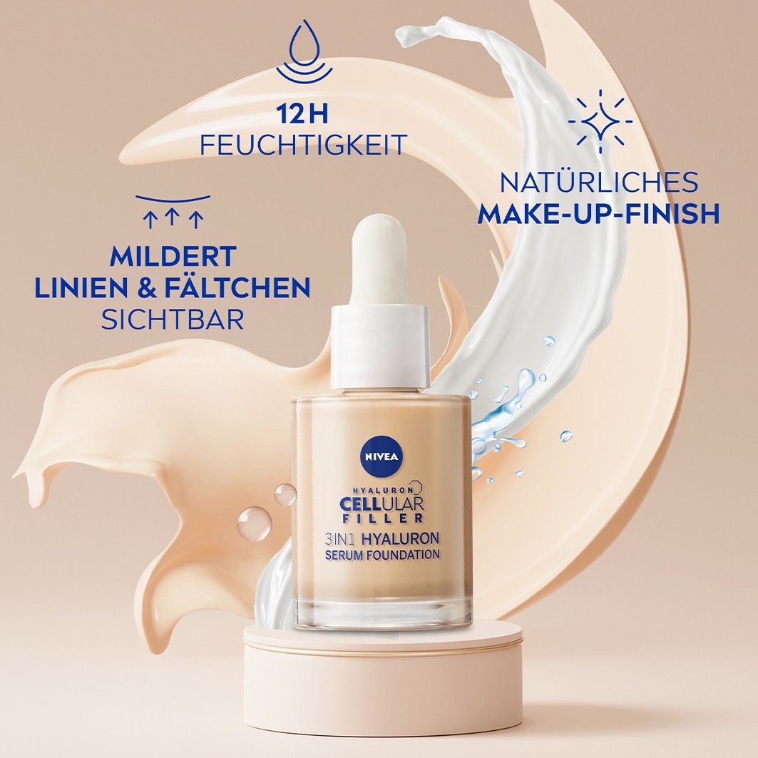 Serum Mit Foundation 3in1 Hyaluron