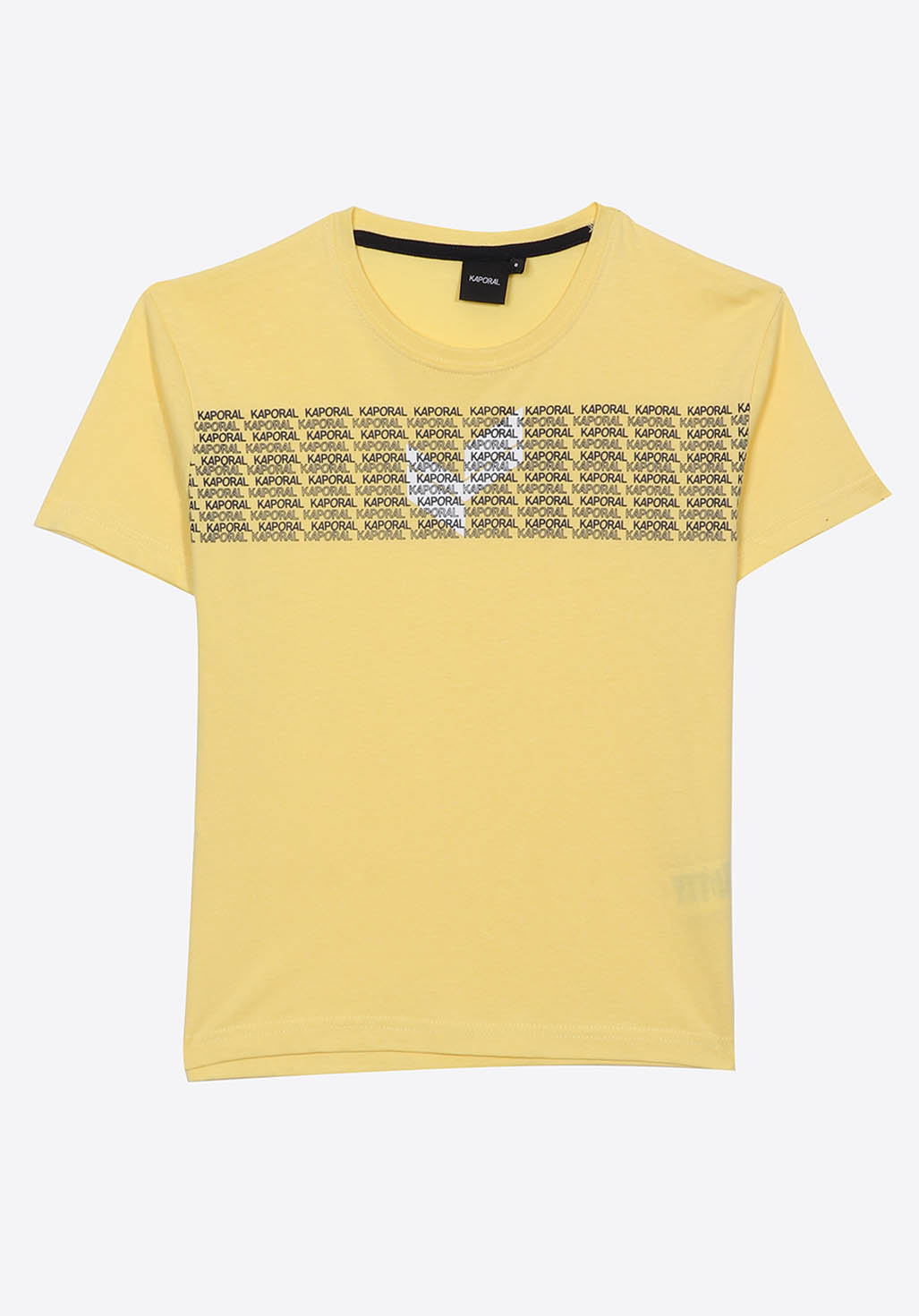 PAX    T-shirt jaune en 100% coton