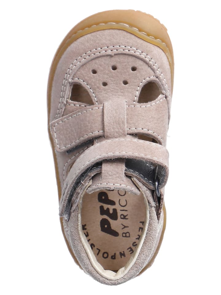 PEPINO Leder-Halbsandalen 