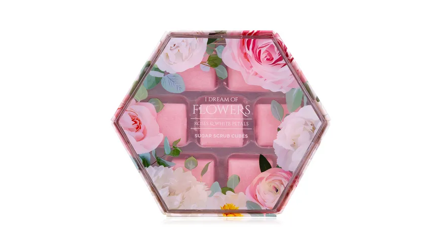 Accentra Zuckerpeeling-Würfel I dream of Flowers