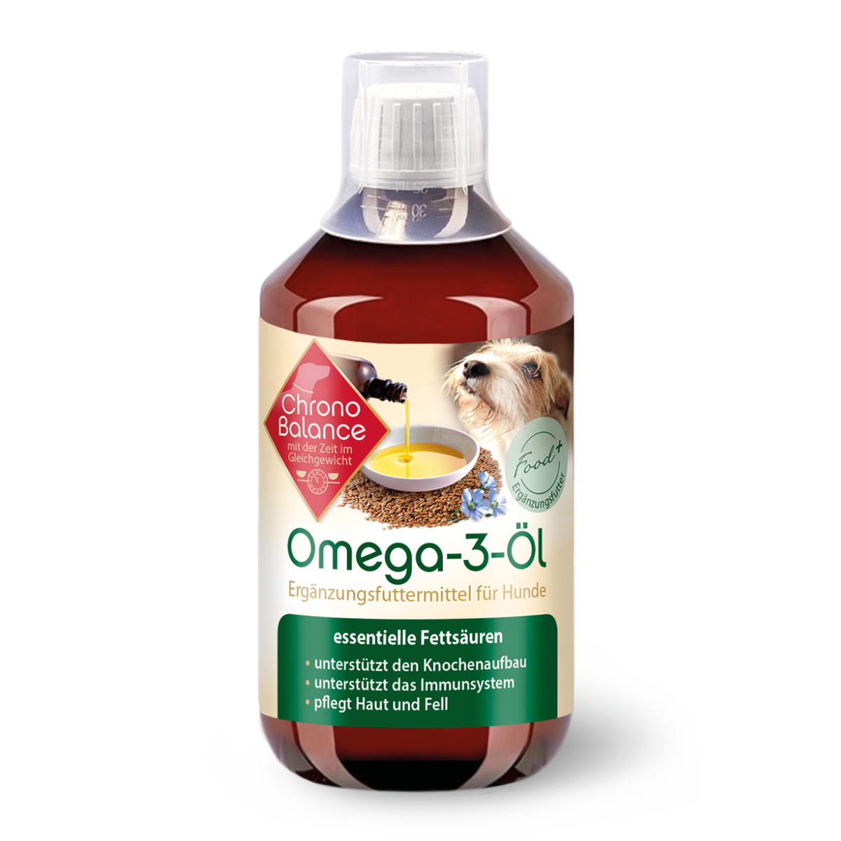 ChronoBalance Ergänzungsfutter & Aufzucht ChronoBalance natürliches Omega-3 Öl 500 ml