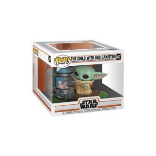 Star Wars The Mandalorian POP! Deluxe Vinyl Figur The Child Egg Canister 9 cm