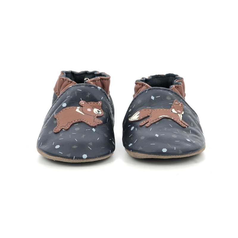 Chaussons cuir tannage vegetal Game Run
