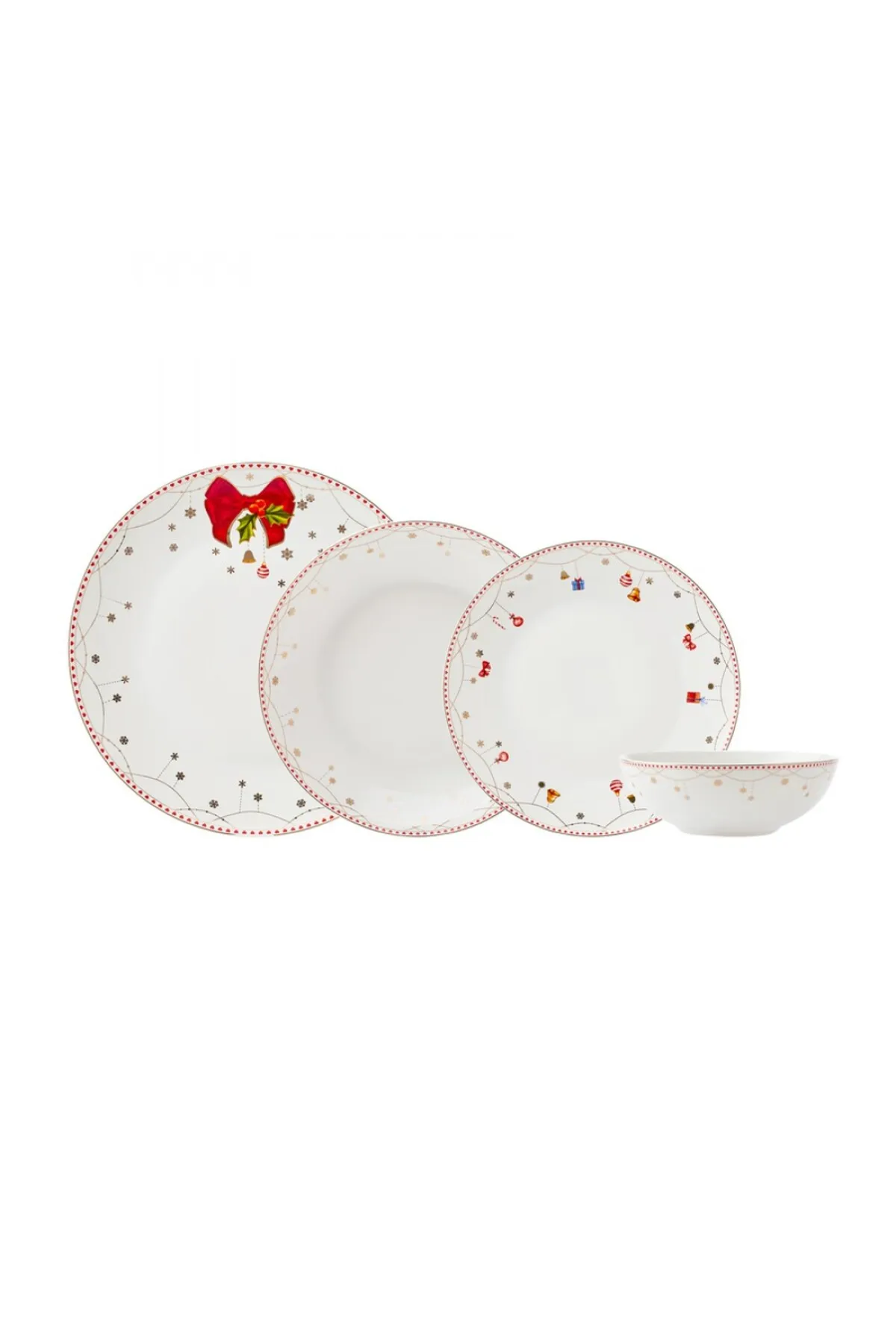 Karaca  Nordic Joy 24-teiliges 6-Personen-Geschirrset