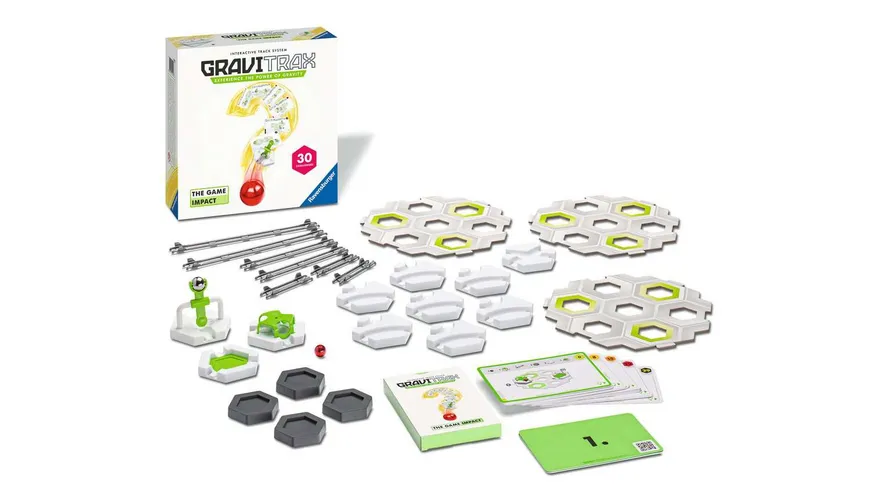 Ravensburger Beschäftigung - GraviTrax The Game Impact - Logikspiel für Kugelbahn Fans