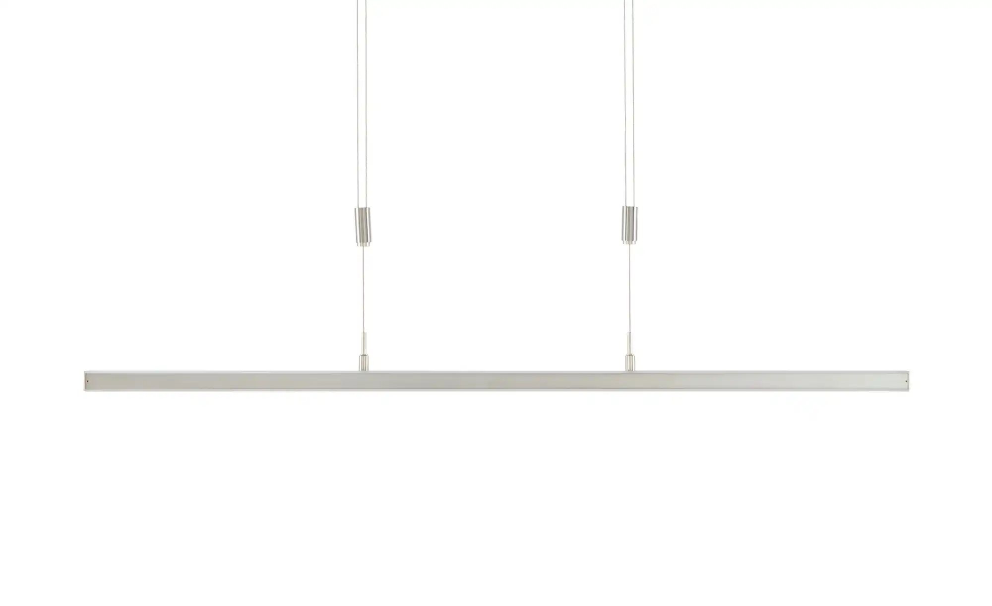 Fischer-Honsel LED-Pendelleuchte, Nickel-matt mit Dimmer
