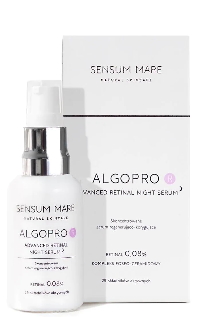 Sensum Mare Algopro R Koncentrovani regenerirajući i korektivni serum s retinalom 0,08% i kompleksom za