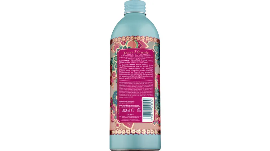 Tesori d’Oriente Bath Cream Ayurveda 500 ml
