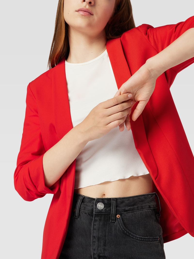 Blazer mit Schalkragen in hellrot