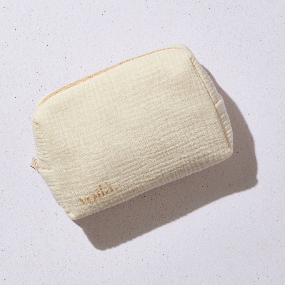 voilà Trousse gaze de coton Trousse