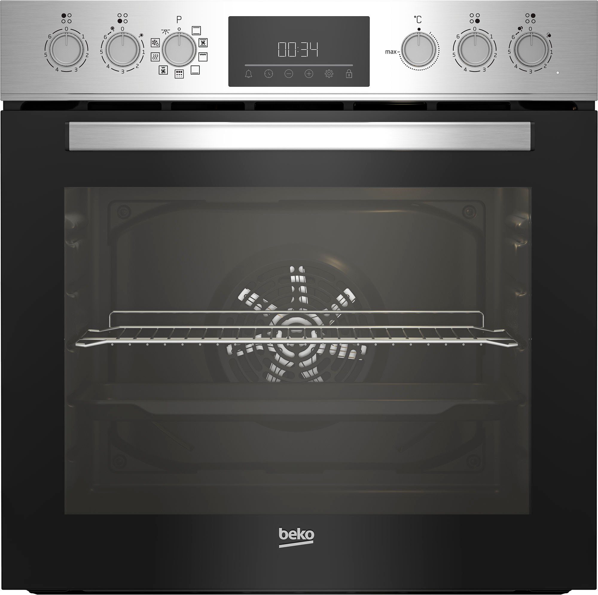 BEKO Elektro-Herd-Set BBUE1132T0XFP, Pyrolyse-Selbstreinigung