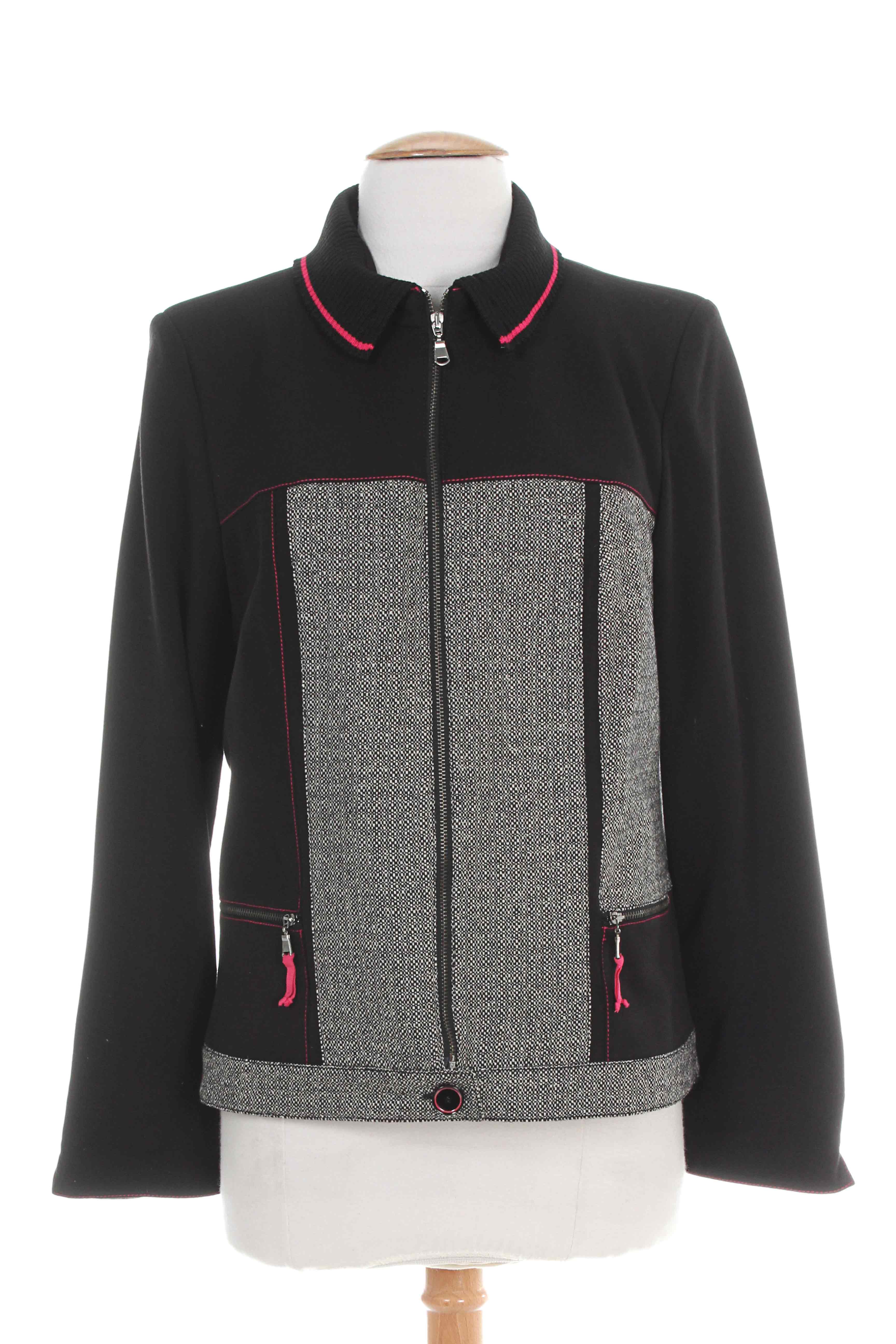 Pauporte Vestecasual Femme couleur noir