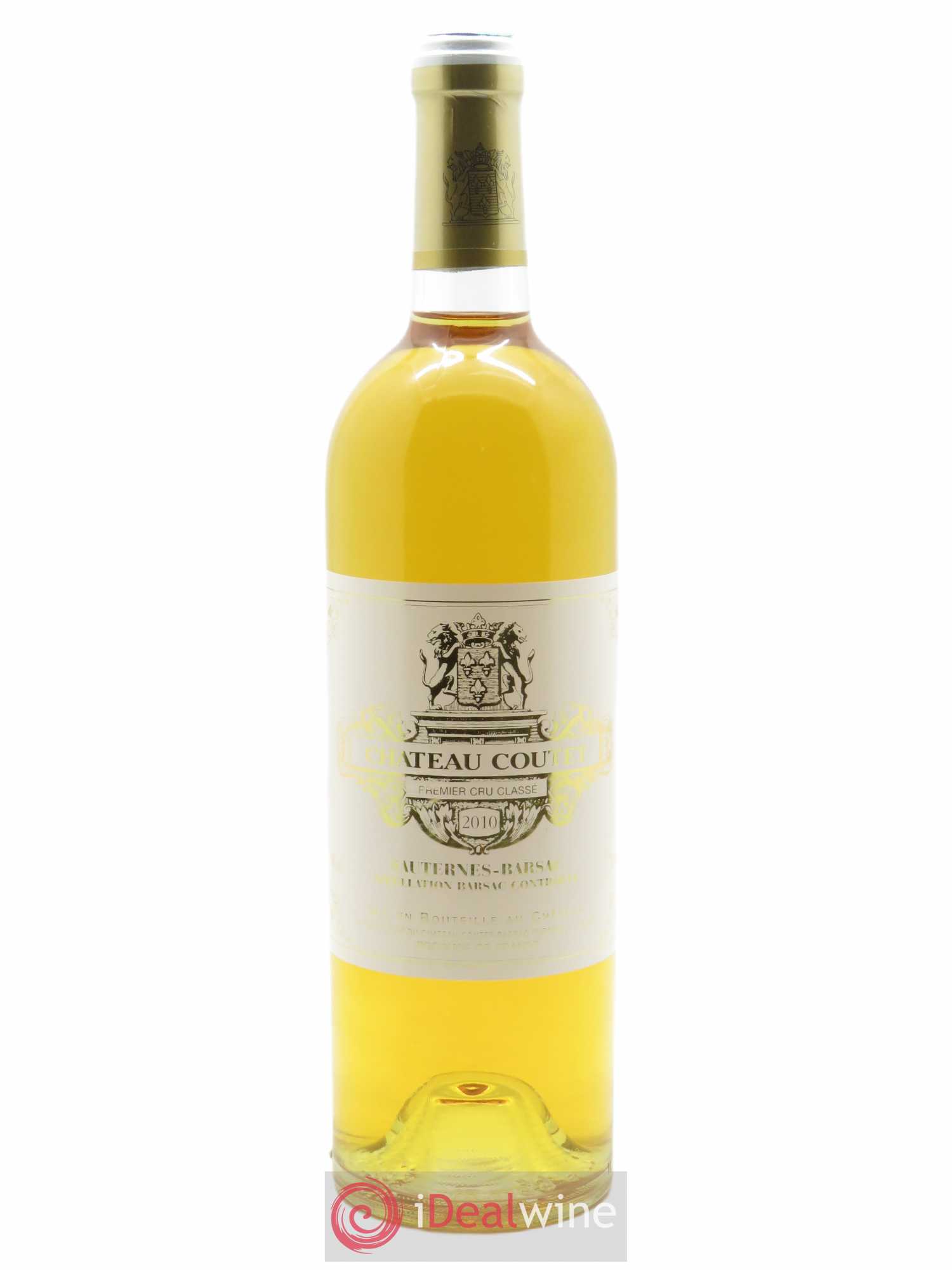 Château Coutet 1er Grand Cru Classé (CBO à partir de 12 bts) 2010 - Lot de 1 Bouteille