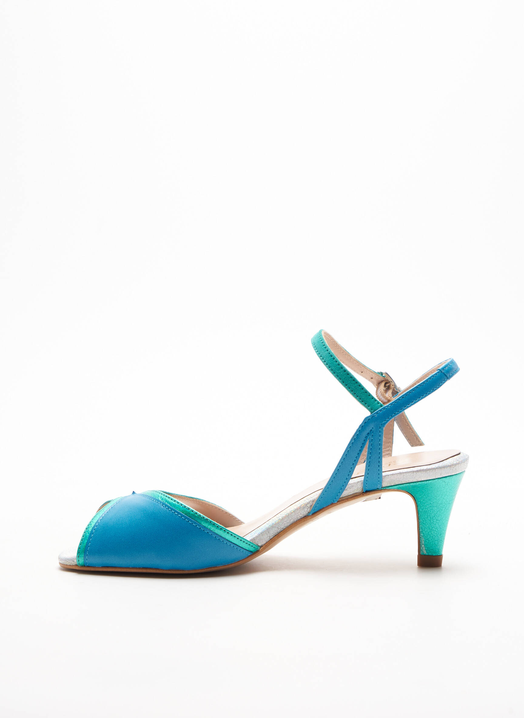 Creatis Sandales Nu Pieds Femme couleur vert