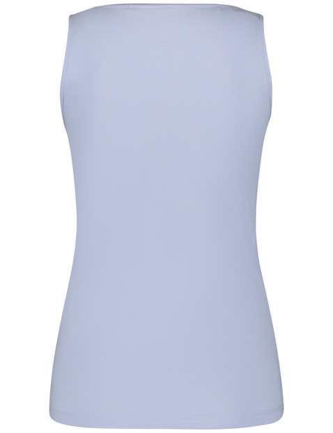 Basic Top aus nachhaltigem Baumwoll-Stretch