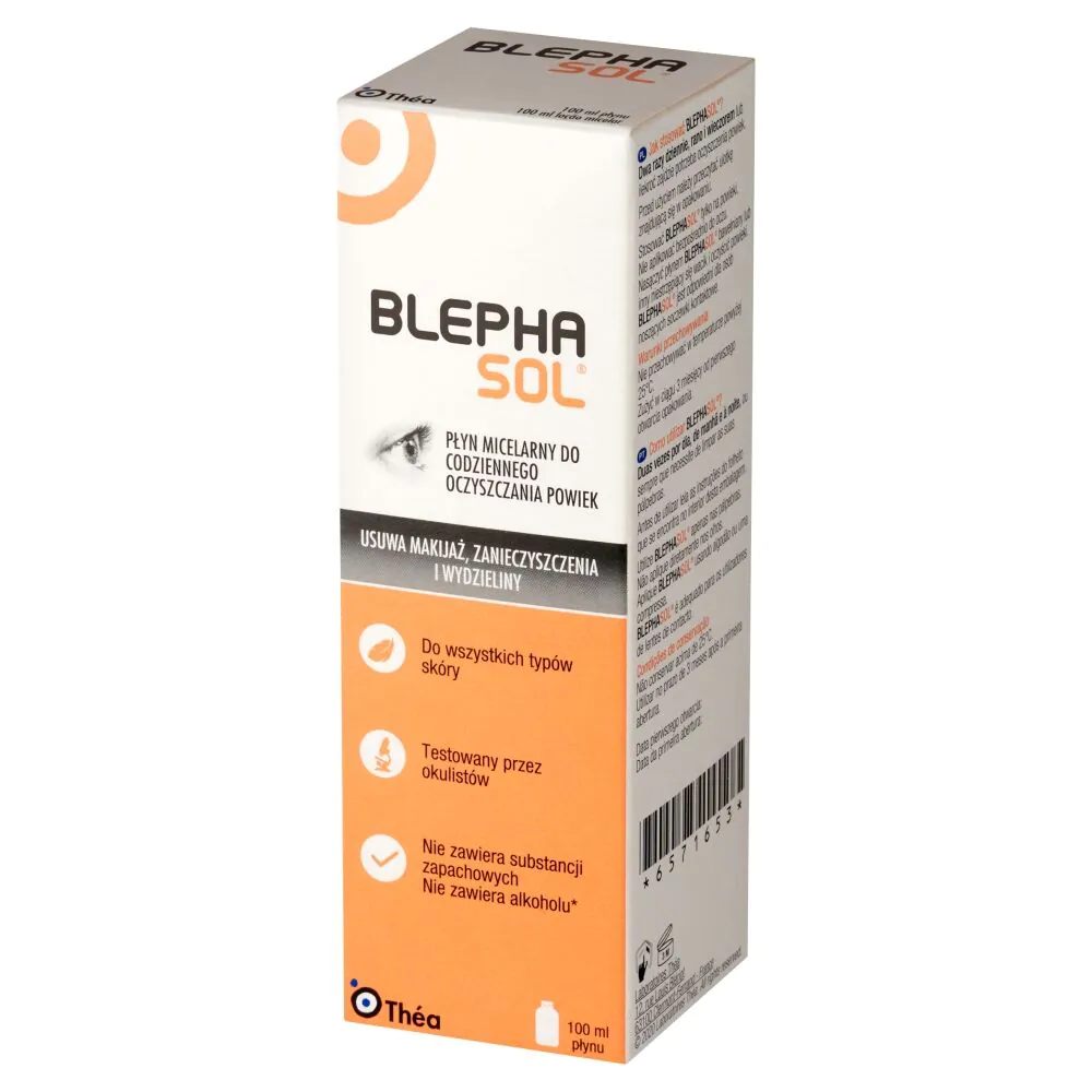 Blephasol, υγρό καθαρισμού βλεφάρων και ματιών